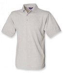 Grey Henbury Heavy Poly/Cotton Piqué Polo Shirt Printsetters Custom Workwear Bristol