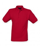 Red Henbury Heavy Poly/Cotton Piqué Polo Shirt Printsetters Custom Workwear Bristol